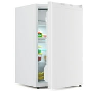 4.3 Cu.Ft. Mini Refrigerator, With Refrigeration and Preservation, 2 Slide Out Glass Shelves, Portable Compact Fridge, Mini Refrigerator for Bedroom, Office, Dorm
